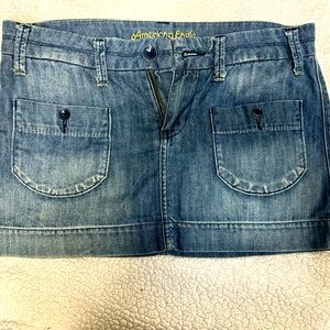 American Eagle jean skirt